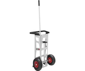 FLORA | Carrello per la raccolta dei rifiuti EASY | per esterni | con ruote con camera d'aria