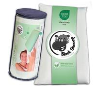 FLORA Classic - Cuscino ergonomico in memory foam con 30% soia, anallergico, cuscino cervicale