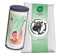 FLORA Classic - Cuscino ergonomico in memory foam con 30% soia, anallergico, cuscino cervicale