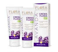 FLORA Crema Fluida Lavanda Meraviglia Blu BIO-BDIH 2 x 200 ml