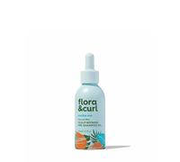 Flora & Curl Olio pre-shampoo rinfrescante per cuoio capelluto e menta al cocco, 100 ml