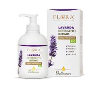 Flora Detergente Intimo Lavanda FLORA Bellessere - 250 ml con pH 3.0-3.5, Olio Essenziale Puro e Naturale di Lavanda al 100% - Calmante, Protettivo e Lenitivo
