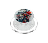 Flora floreale Boho Fogliame Flora Natura Vegetazione Fiore PopSockets PopGrip per MagSafe