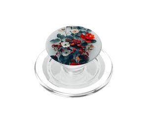 Flora floreale Boho Fogliame Flora Natura Vegetazione Fiore PopSockets PopGrip per MagSafe