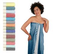 Flora Furora Asciugamano Mare Grande, Teli Mare cotone Spiaggia, 100x200 Telo Mare Donna Uomo | Fouta Beach Towel Pareo, sauna da casa finlandese, telo picnic coperta, viaggio