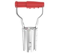 FLORA GUARD Piantabulbi, Piantatore di Bulbi con Meccanismo di Rilascio Automatico e Scala di Profondità, Acciaio di Qualità 1.5mm, Trattamento Antiruggine Galvanizzato per Giardinaggio