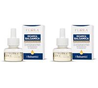 FLORA I Balsamici Ricarica, 25 ml Purifica e rinfresca l'aria degli ambienti domestici Con oli essenziali balsamici 100% puri (Confezione da 2)