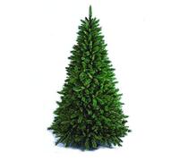 Flora New Tiffany Albero di Natale, Sintetico, Verde, 210 cm