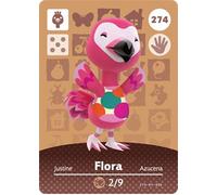 Flora - Nintendo Animal Crossing Happy Home Designer Amiibo Card - 274