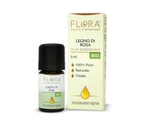 Flora Olio Essenziale di Legno di Rosa Bio Codex - 5 ml, 5 millilitro, 1