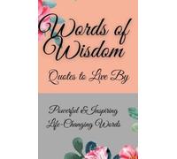 Flora Parker Words of Wisdom (Copertina rigida)