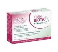 FLORA plus Integratore Alimentare con Probiotici e Prebiotici 14 Unità
