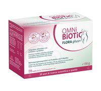 FLORA plus Integratore Alimentare con Probiotici e Prebiotici Finalmente White