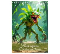 Flora sapiens - Der Aufstieg der Pflanzen (Tischkalender 2026 DIN A5 hoch), CALVENDO Monatskalender: Ein epischer Kunstkalender, der die Evolution neu ... den dominanten, lebenden Wesen unserer Erde.