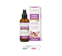 Flora Zeta Free - Spray Corpo Aroma Efficace Anti Zanzare, 100ml