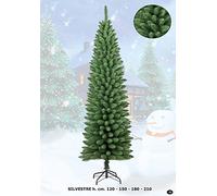 Flora srl Silvestre cm 150, Verde, 150 CM - Artificiale PVC, Ferro