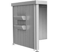 FloraBoard per Casetta in Metallo NEO Biohort Argento Metal