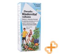 Floradix Kindervital Liquido Calcio E Vitamine Complesso per Bambini 250 ML