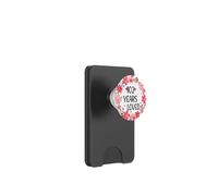 Floral 102 Years Loved Women 102 Years Old cool 101th B-day PopSockets PopWallet per MagSafe