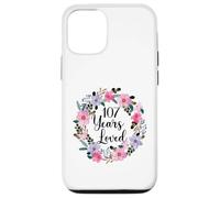 Floral 107 Year Old 107th Birthday Men Women 107 Years Loved Custodia per iPhone 12/12 Pro