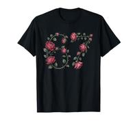 Floral 67 Rose San Valentino Funny Love 67 Maglietta