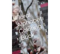 Floral Alphabet Coloring Book