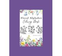 Floral Alphabet Coloring Book