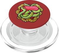 Floral Apple Snake Adamo ed Eva era Incorniciato PopSockets PopGrip per MagSafe