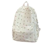 Floral Backpack - Nylon, Large Capacity Bag, Lightweight | Versatile, Travel Backpack, Cute Flower Bag ForOrganized Storage Women, Teens, Students, Kids, Commuting, College, Laptop And Tablet Use, b
