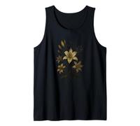 Floral Botanical Cottagecore Vintage Boho Lily Aestetic Canotta