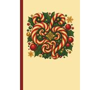 Floral Candy Cane Swirl Peppermint: Christmas Journal