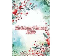 Floral Christmas Planner: Daily and Monthly Schedule, Gift / Budget / Card Tracker, Countdown / Grocery / Shopping Checklist, Menu / Wish List, Blank ... and More | Pocket Size 6x9" | 175 Pages | v1