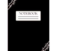 Floral Composition Notebook: Simple Floral Design for School, Work, and Home | 100 pages, 7.5×9.25