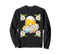 Floral Daisy Flower Design for Women Cute Easter Day GNOME Felpa