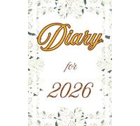 Floral Dreams Diary: Elegant Watercolour Notebook for man,Women, Students and Everyday Writing