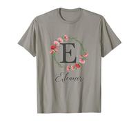 Floral Eleanor Nome Fiori Nome Personalizzato Eleanor Maglietta