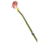 Floral Elegance - 6 fiori artificiali a stelo singolo, 94 cm, colore: Viola