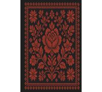 Floral Embroidery Notebook: Traditional Folk Flower Pattern Journal for Writing Notes and Journaling