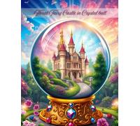 Floral Fairy Castle in Crystal Ball Coloring Book: Intricate Fantasy Worlds with Flowers, Castles, and Magic for Teens and Adults