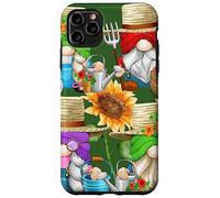 Floral Gardening Gnome Graphic For Sunflower Mom And Dad Custodia per iPhone 11 Pro Max