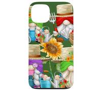 Floral Gardening Gnome Graphic For Sunflower Mom And Dad Custodia per iPhone 13