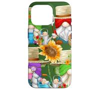 Floral Gardening Gnome Graphic For Sunflower Mom And Dad Custodia per iPhone 16 Pro