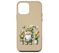 Floral Gnome Gardener Spade Shovel For Digging Cute Summer Custodia per iPhone 12 mini