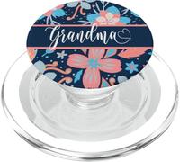 Floral Grandma Love from Grandkids Mother's Day PopSockets PopGrip per MagSafe