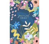 Floral Gratitude: Elegant 6x9 Inch Journal with a Beautiful Flower Cover, 120 Pages for Daily Reflection, Affirmations, and Mindfulness