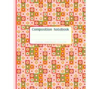 Floral Grid Dreams: Wide Ruled Notebook for Women, Girls & Students: Elegant Pastel Flower Patterns for Creative Writing, Journaling, School Supplies & Perfect Gift