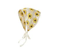 Floral Huncinet Hair Bandana Cravatta Maestro Annodata A Filo Retrò Con La Testa A Maglia Kerchief Per Donne Scarf Triangolare Scarf Arcinetto Capelli Capelli Bandanas