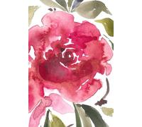 Floral Journal for Writing, Lined Notebook for women, Hardcover, A5, 150 Pages, 6x9 Medium Size Notebook