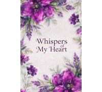 Floral Journal Notebook - 100 Pages | Lavender Floral Diary | Whispers of Your Heart