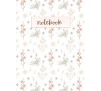Floral Journal Notebook: A Beautiful Watercolor Flower Notebook for Daily Writing Notes,Journaling, and Personal Reflections